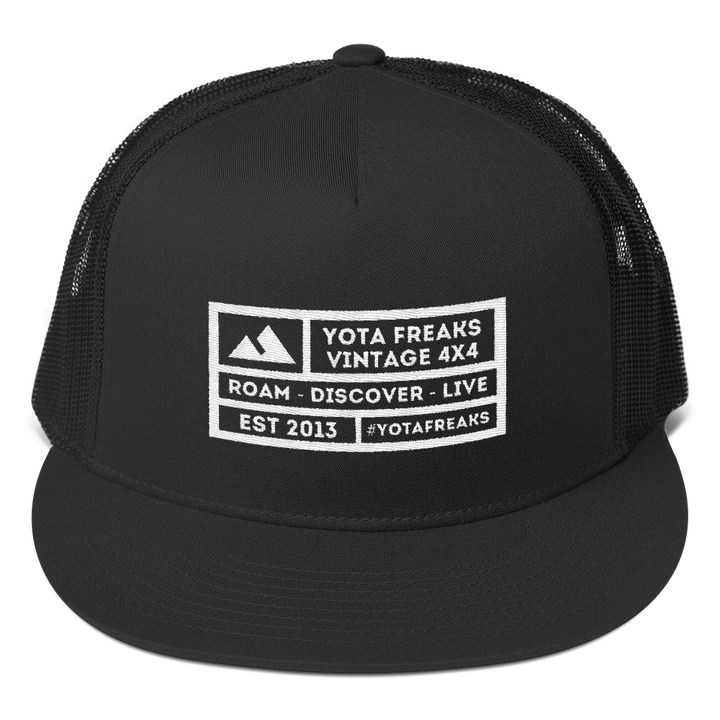 Square Mountain Mesh Snapback