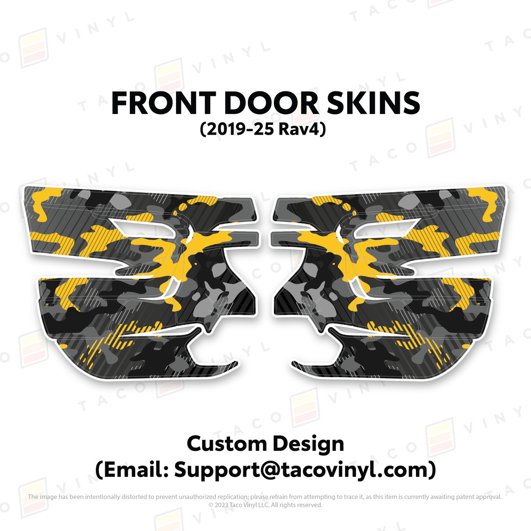 2019-25 Rav4 Door Skins