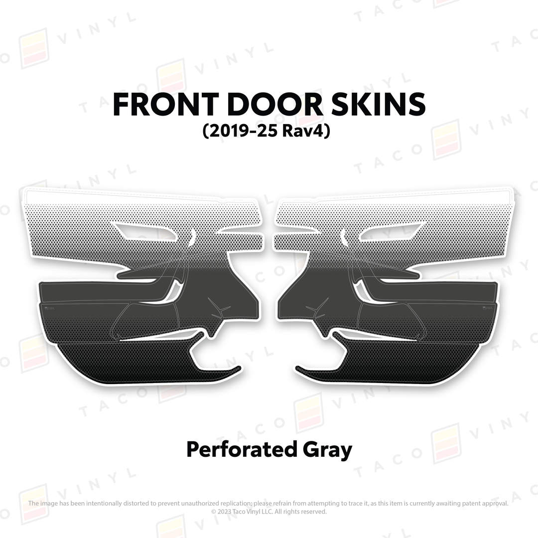 2019-25 Rav4 Door Skins