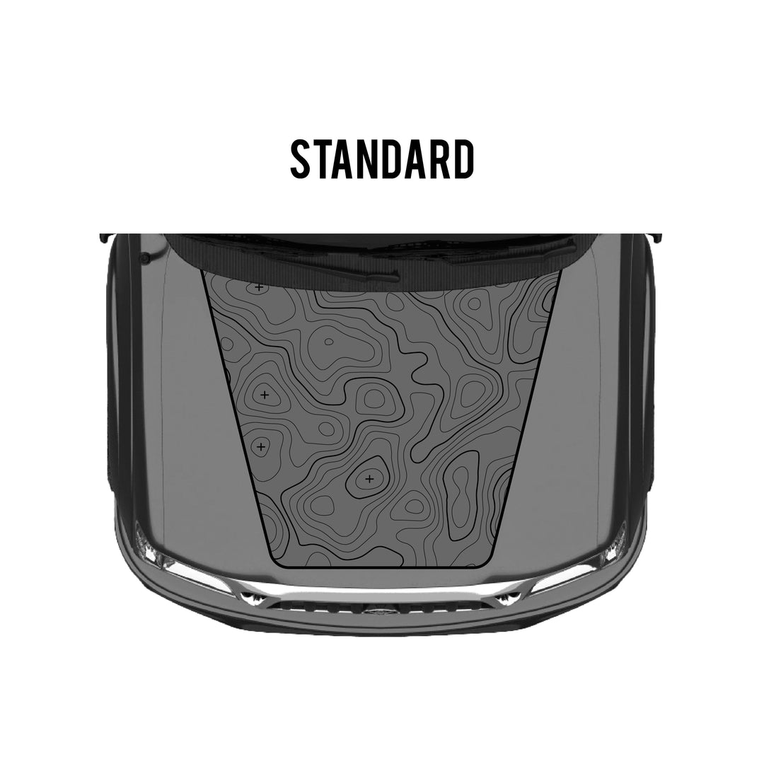 2001-04 Toyota Tacoma Hood Stamp