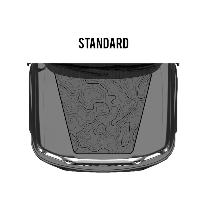 2001-04 Toyota Tacoma Hood Stamp