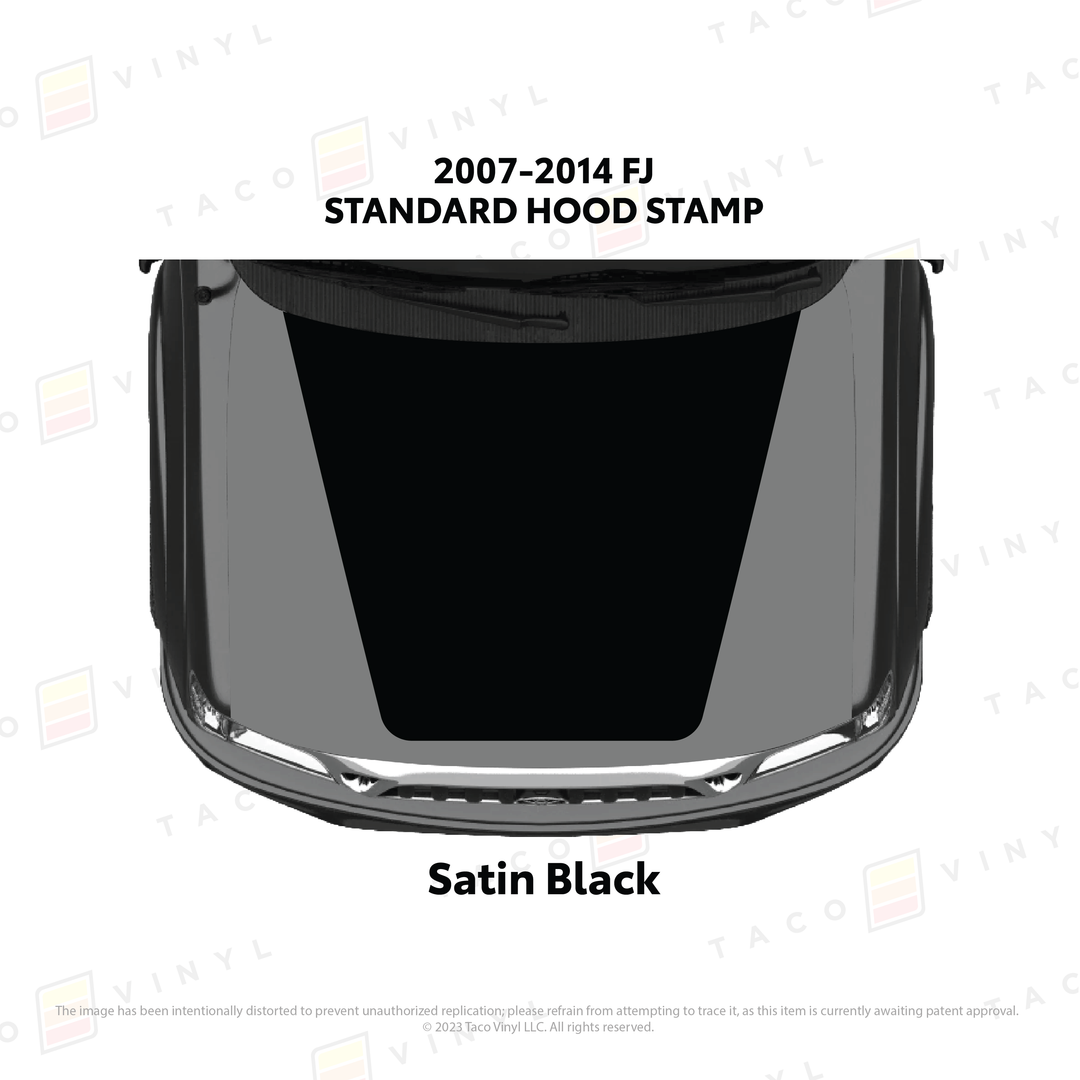 2001-04 Toyota Tacoma Hood Stamp