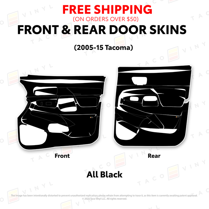 2005-15 Tacoma Door Skins