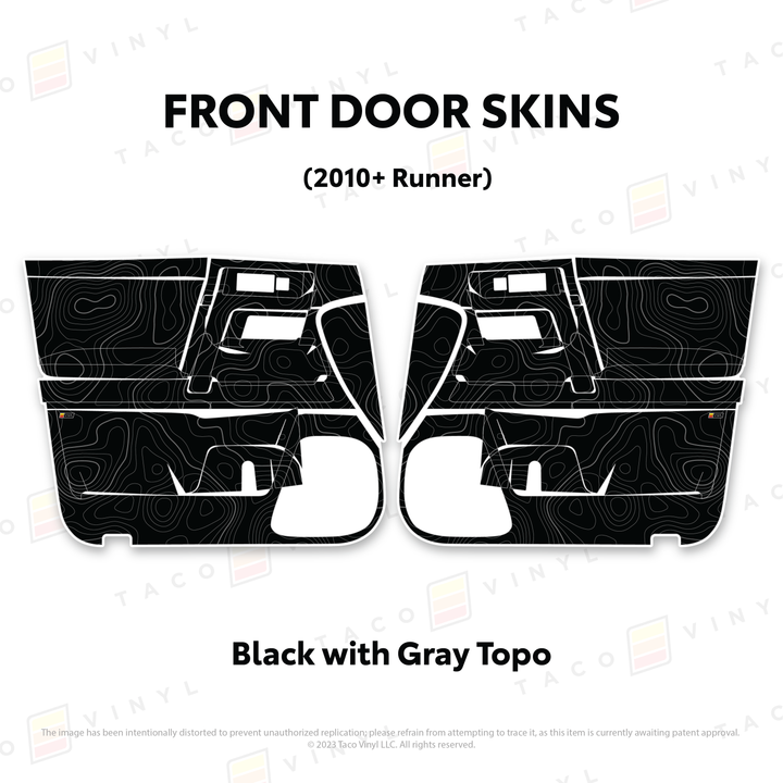2010-24 4Runner Door Skins