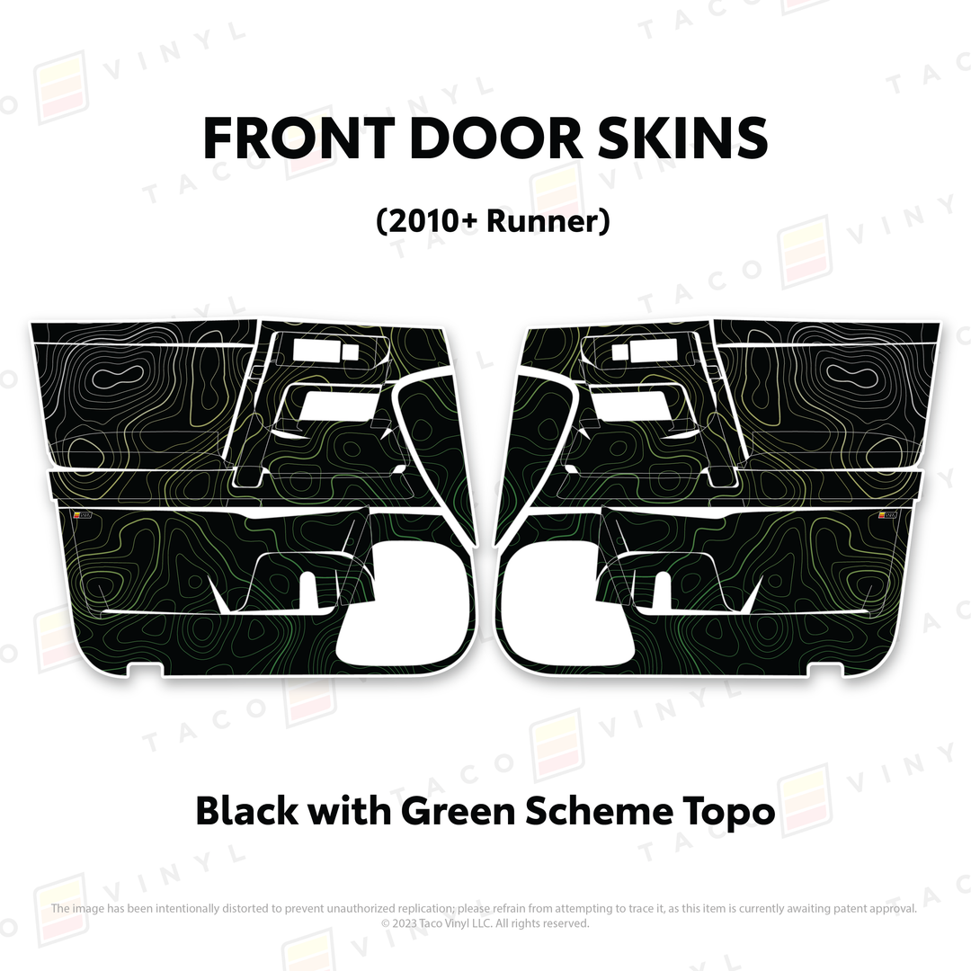2010-24 4Runner Door Skins