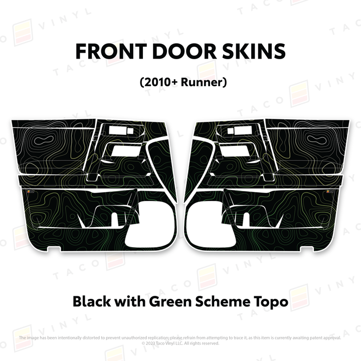 2010-24 4Runner Door Skins