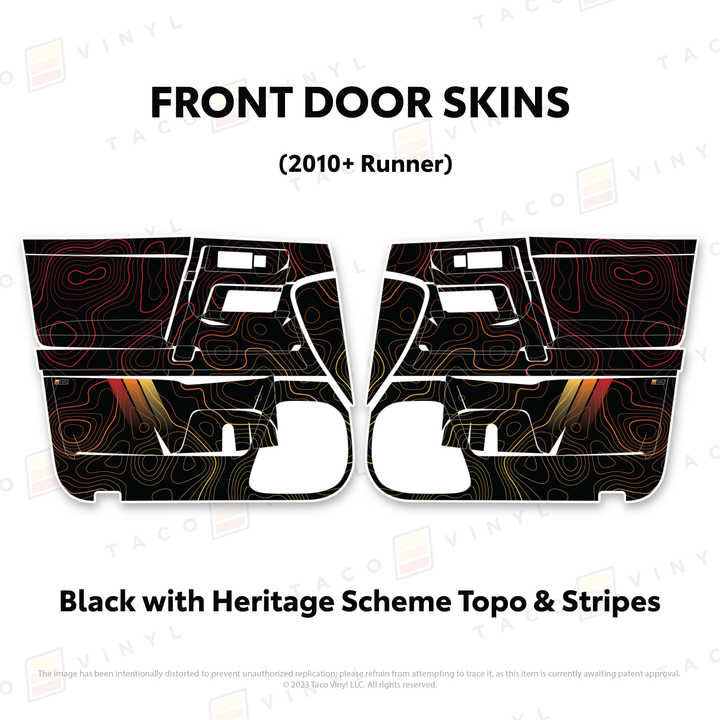 2010-24 4Runner Door Skins