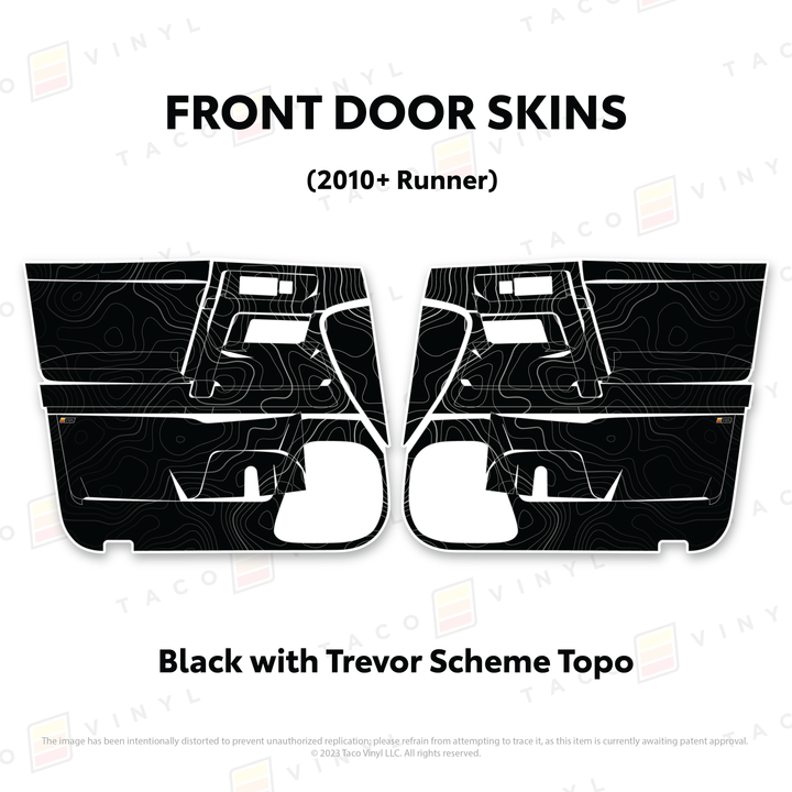2010-24 4Runner Door Skins