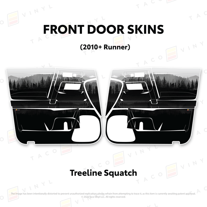 2010-24 4Runner Door Skins