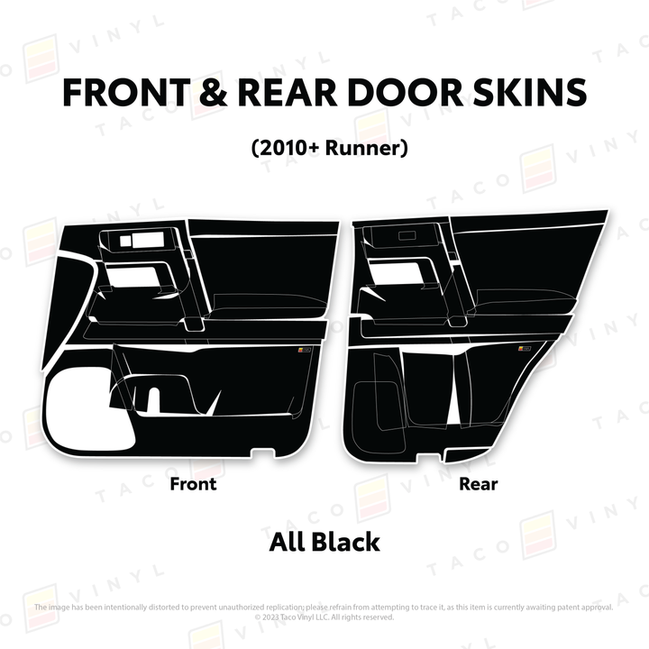 2010-24 4Runner Door Skins