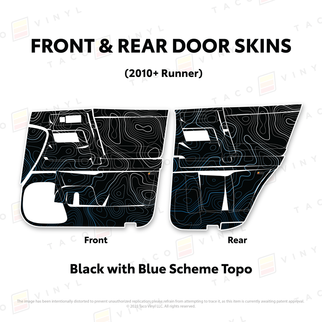 2010-24 4Runner Door Skins