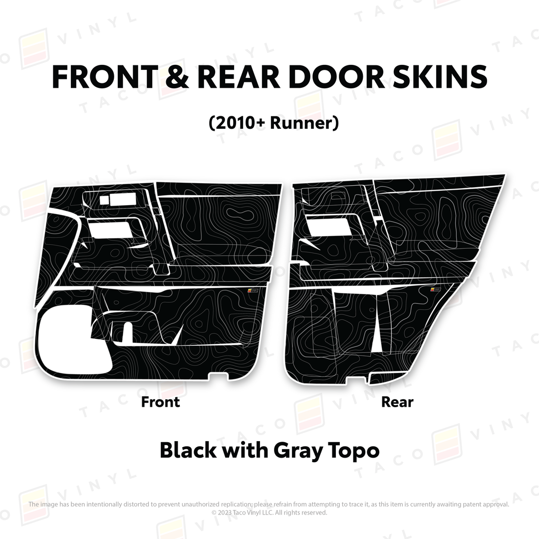 2010-24 4Runner Door Skins