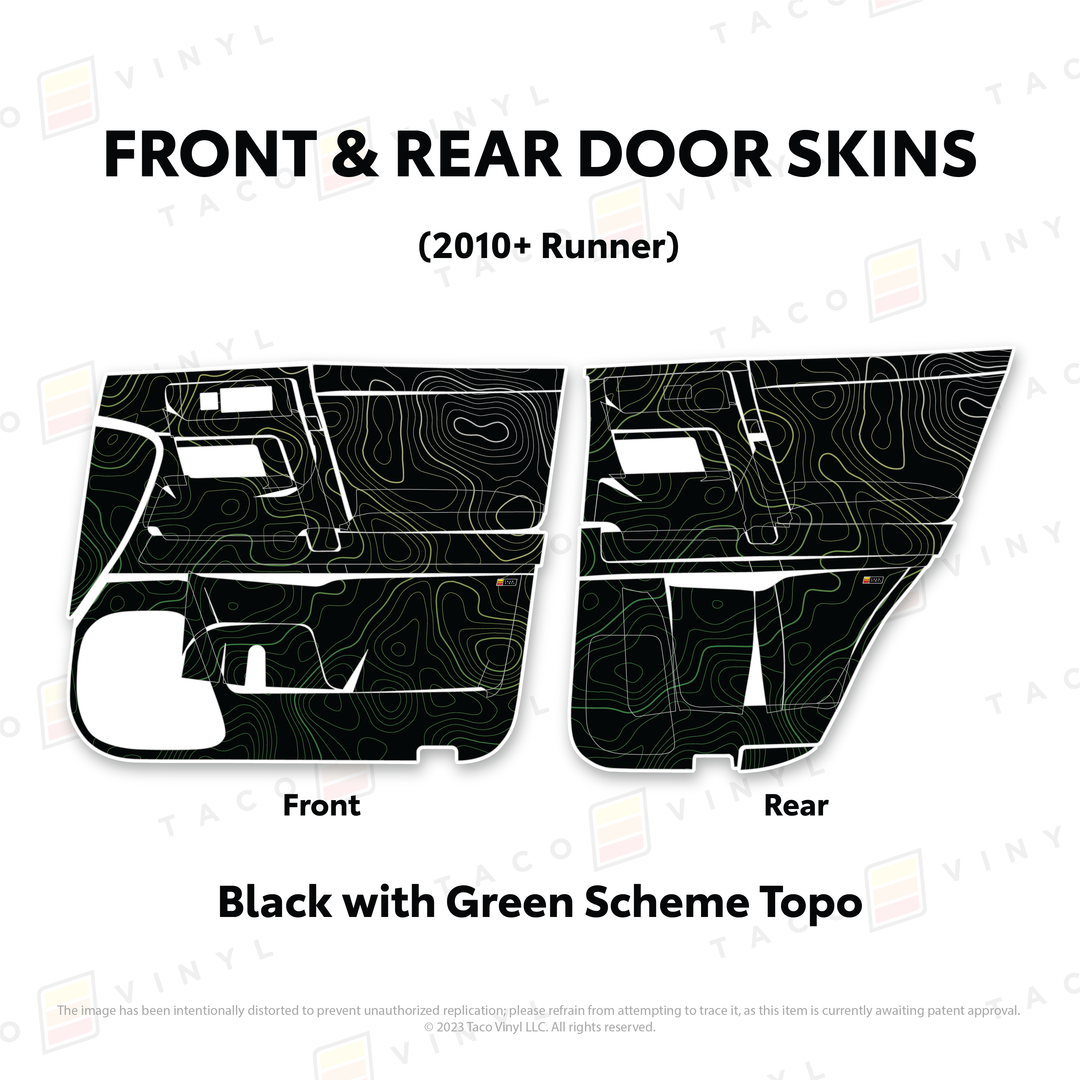 2010-24 4Runner Door Skins