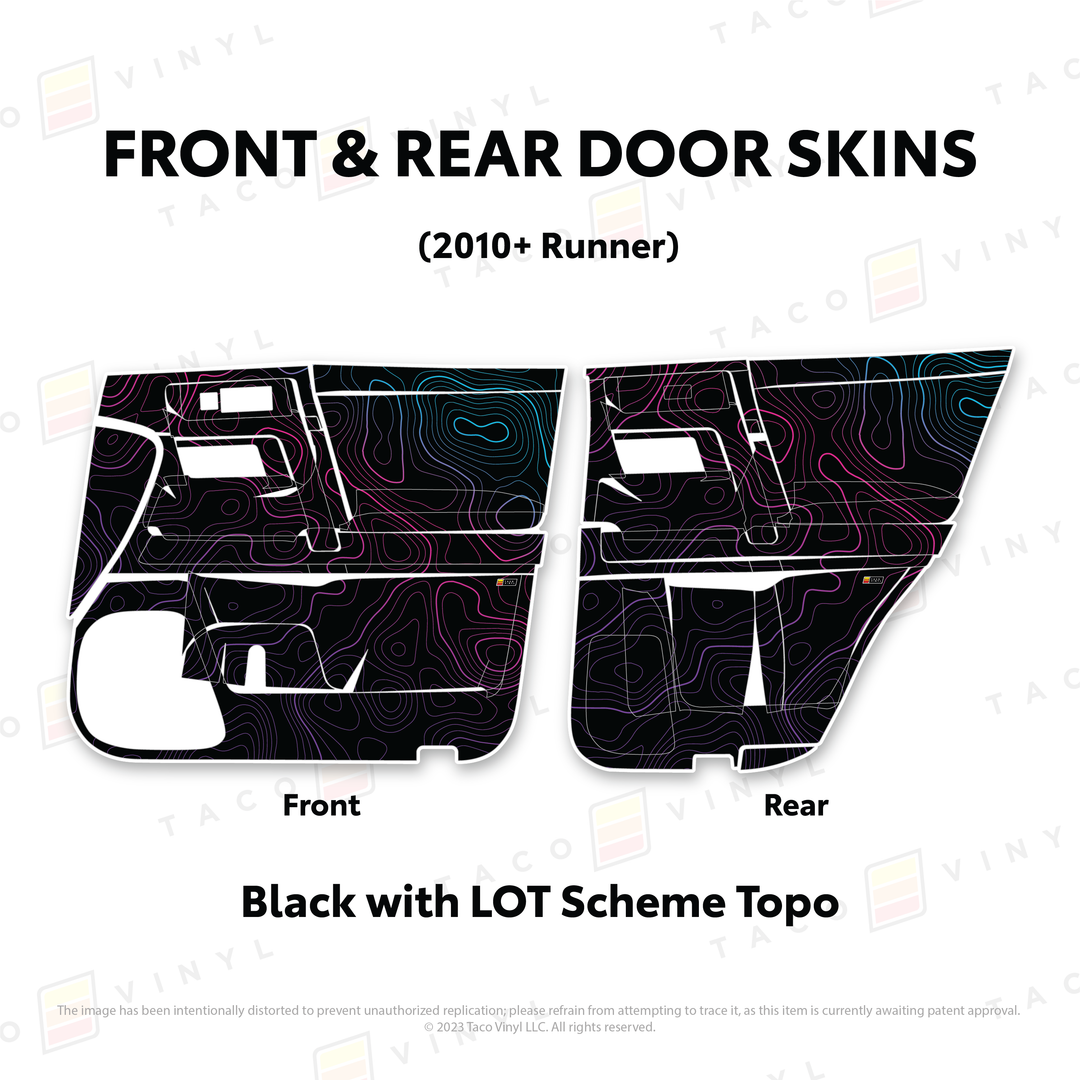 2010-24 4Runner Door Skins