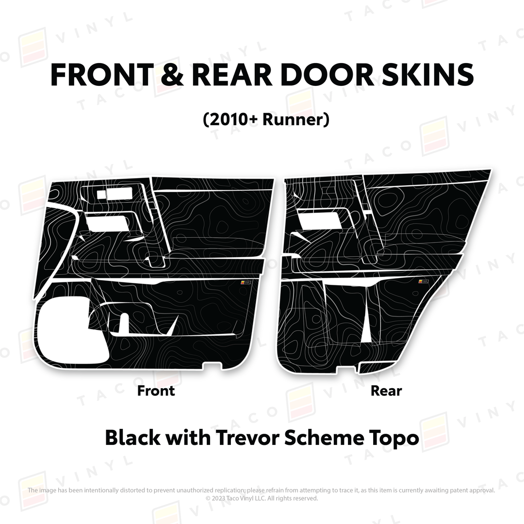 2010-24 4Runner Door Skins