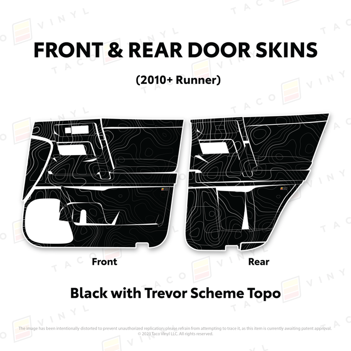 2010-24 4Runner Door Skins