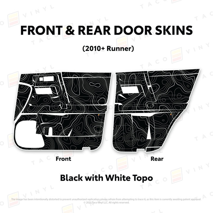 2010-24 4Runner Door Skins