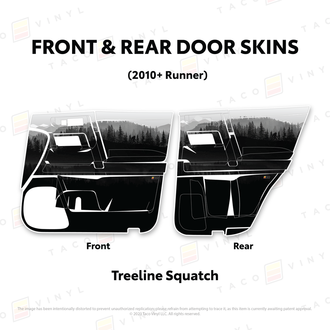 2010-24 4Runner Door Skins