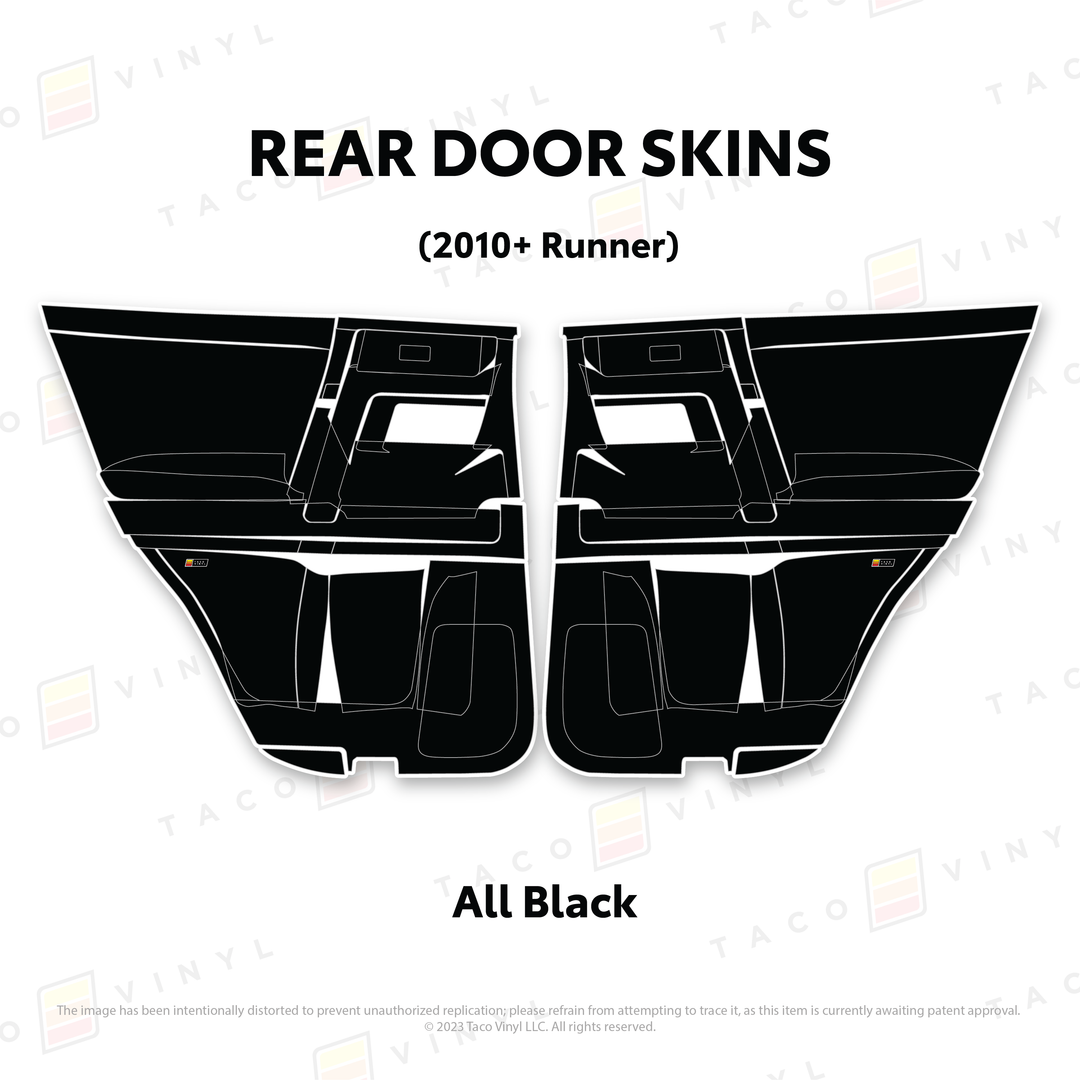 2010-24 4Runner Door Skins