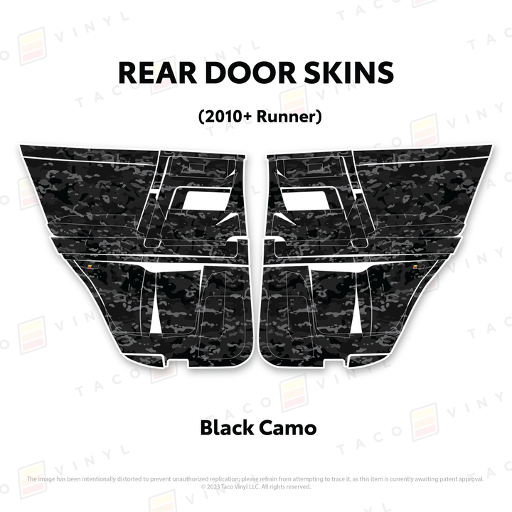 2010-24 4Runner Door Skins