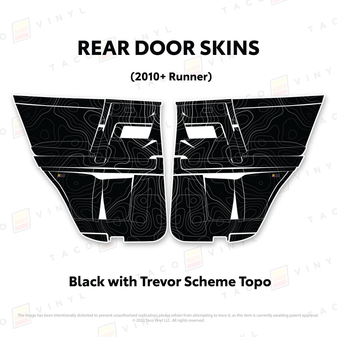 2010-24 4Runner Door Skins