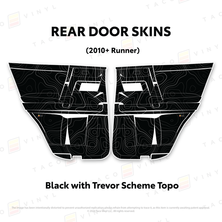 2010-24 4Runner Door Skins
