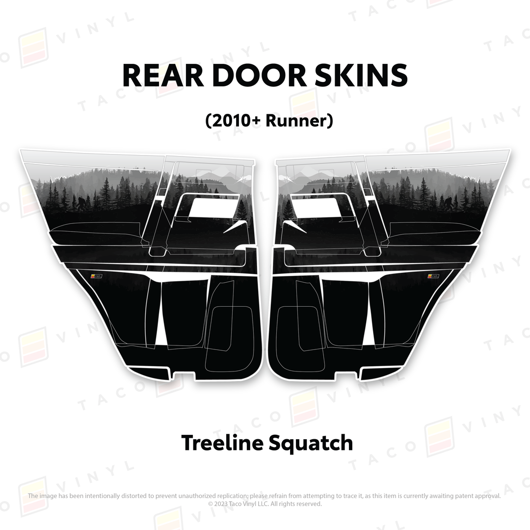 2010-24 4Runner Door Skins