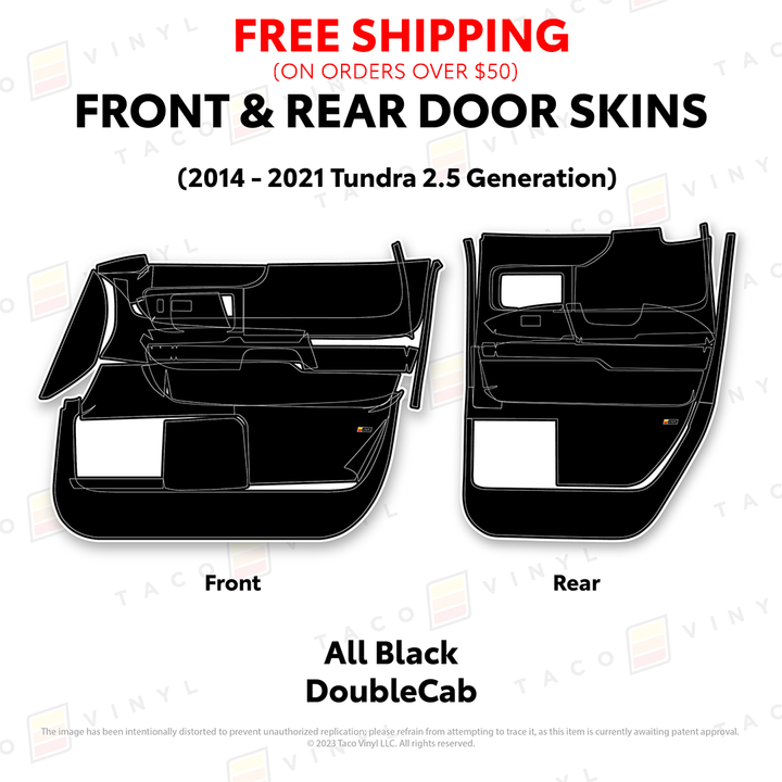 2014-21 Tundra Door Skins
