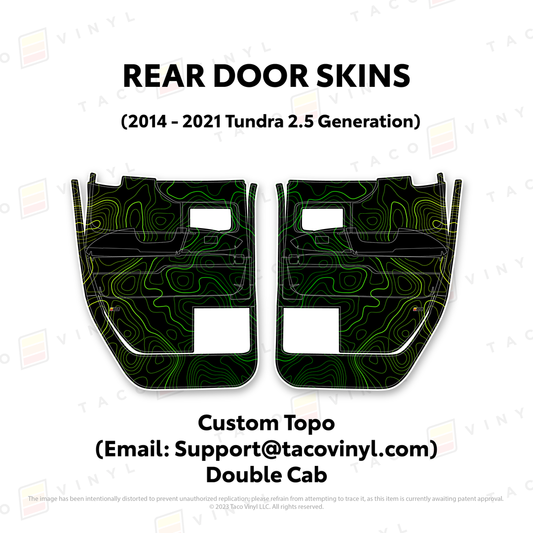 2014-21 Tundra Door Skins
