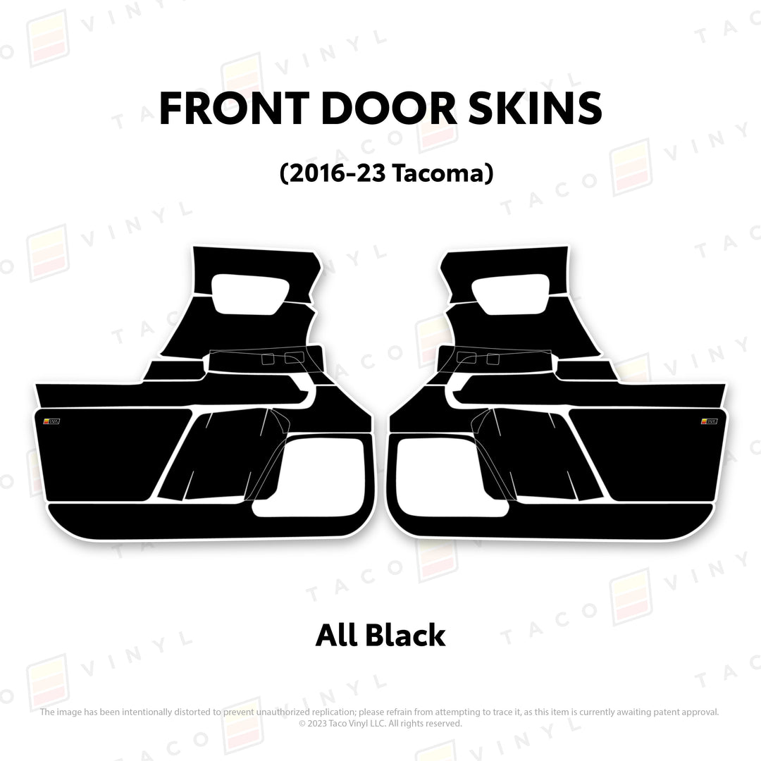 2016-23 Tacoma Door Skins