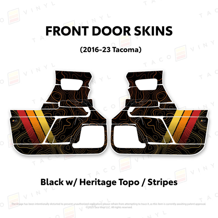 2016-23 Tacoma Door Skins