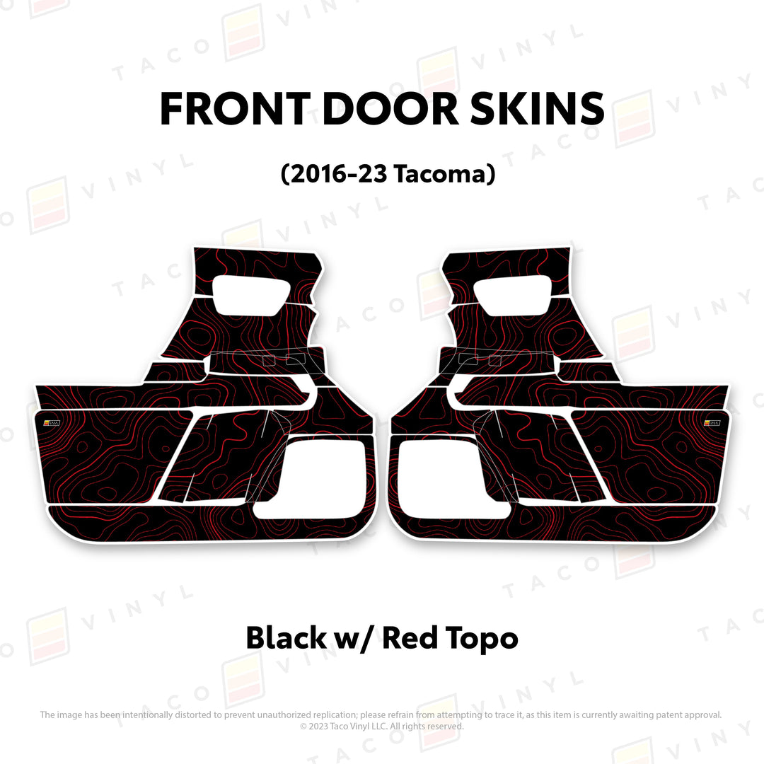 2016-23 Tacoma Door Skins