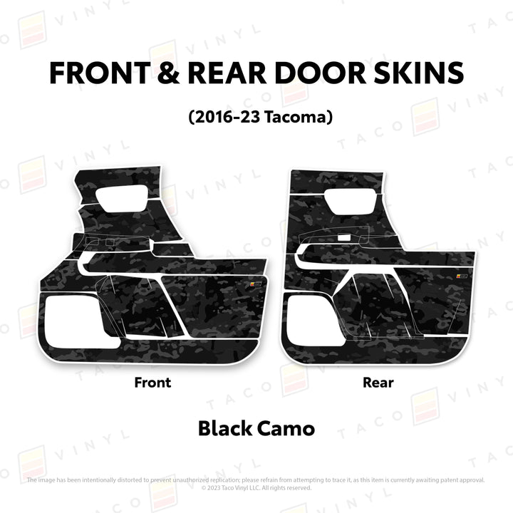 2016-23 Tacoma Door Skins