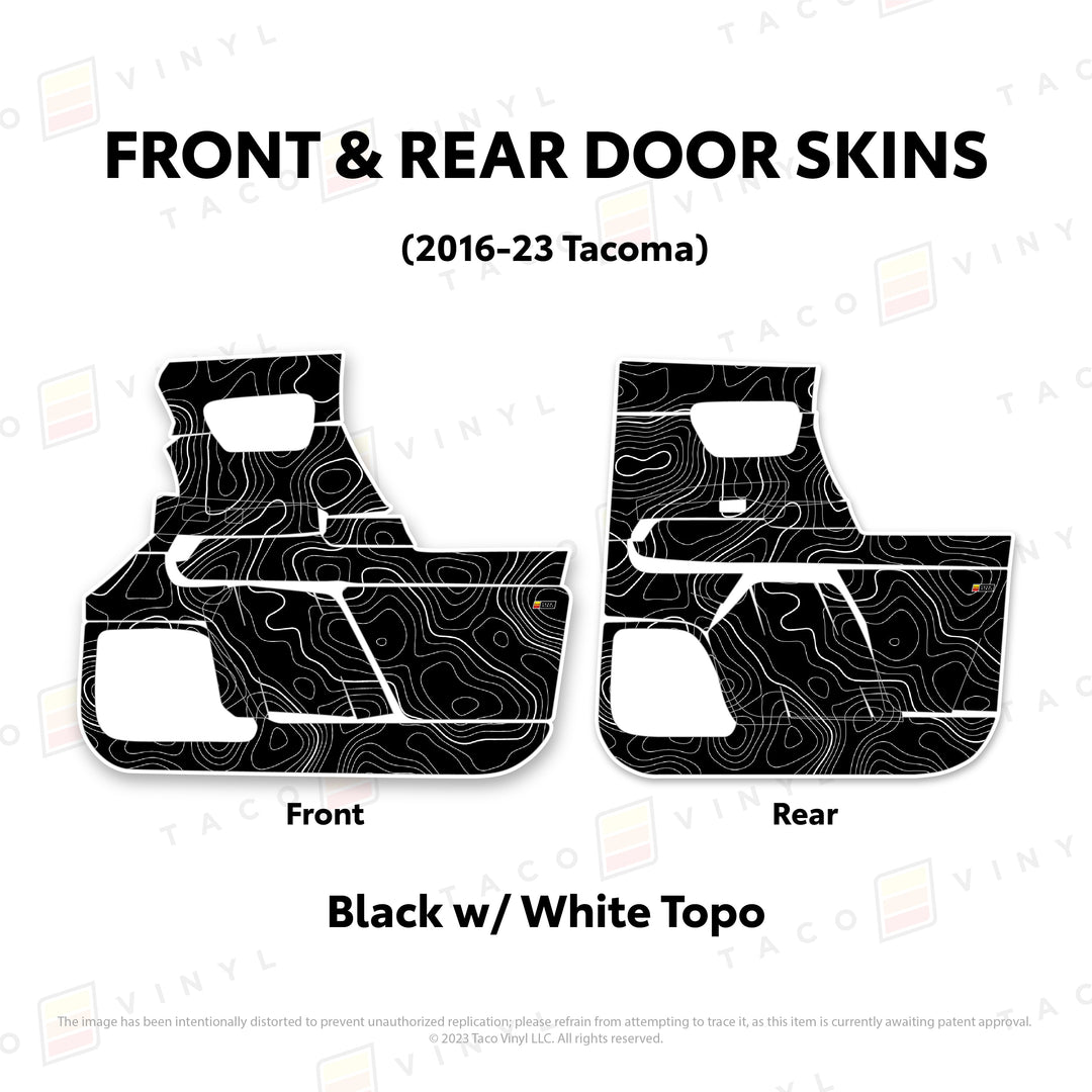 2016-23 Tacoma Door Skins