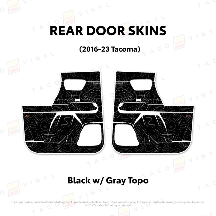 2016-23 Tacoma Door Skins