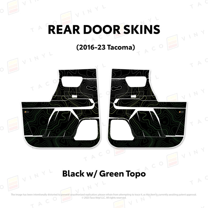 2016-23 Tacoma Door Skins