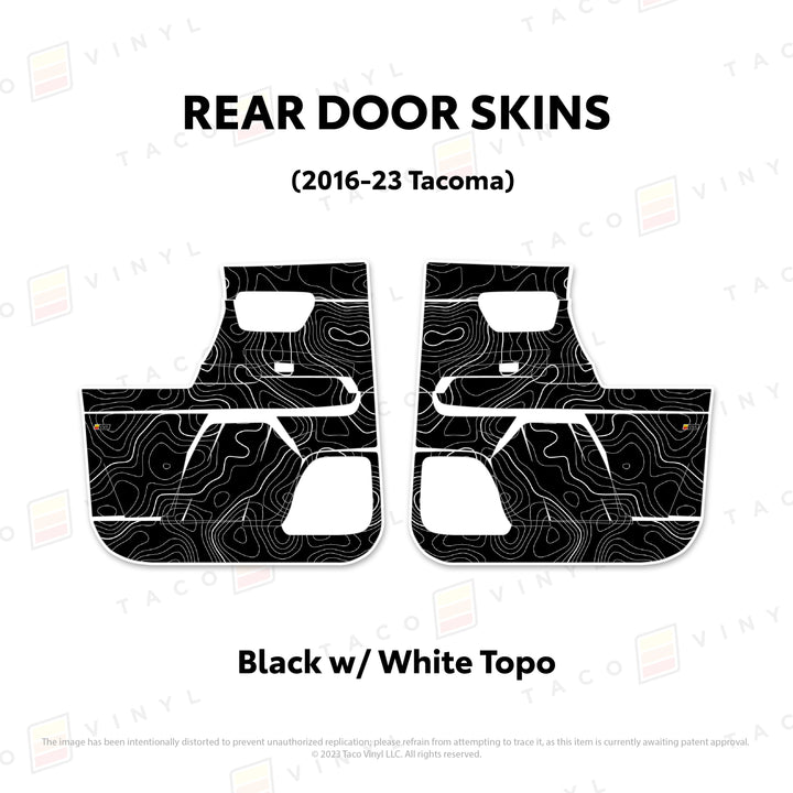 2016-23 Tacoma Door Skins