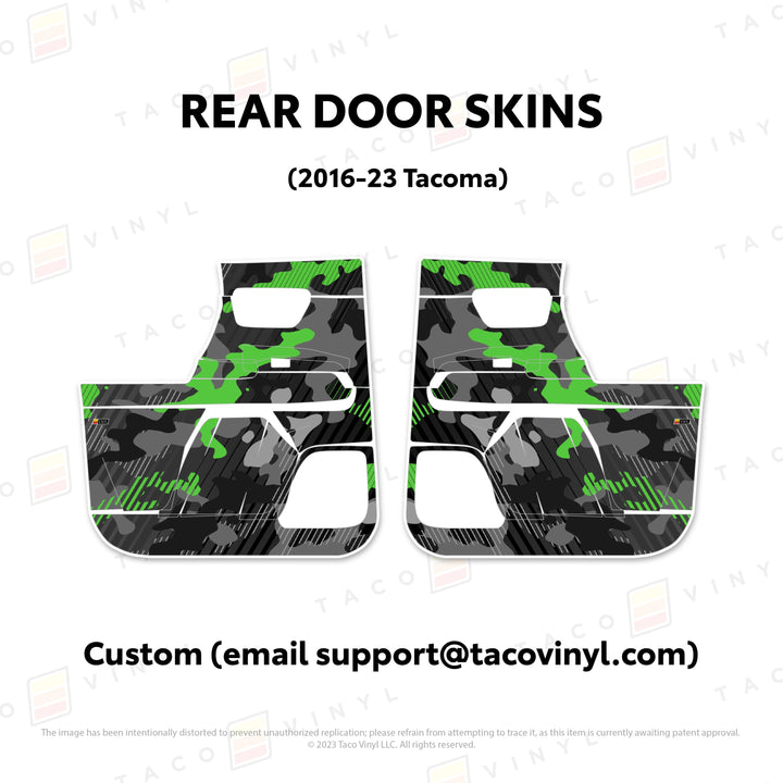 2016-23 Tacoma Door Skins
