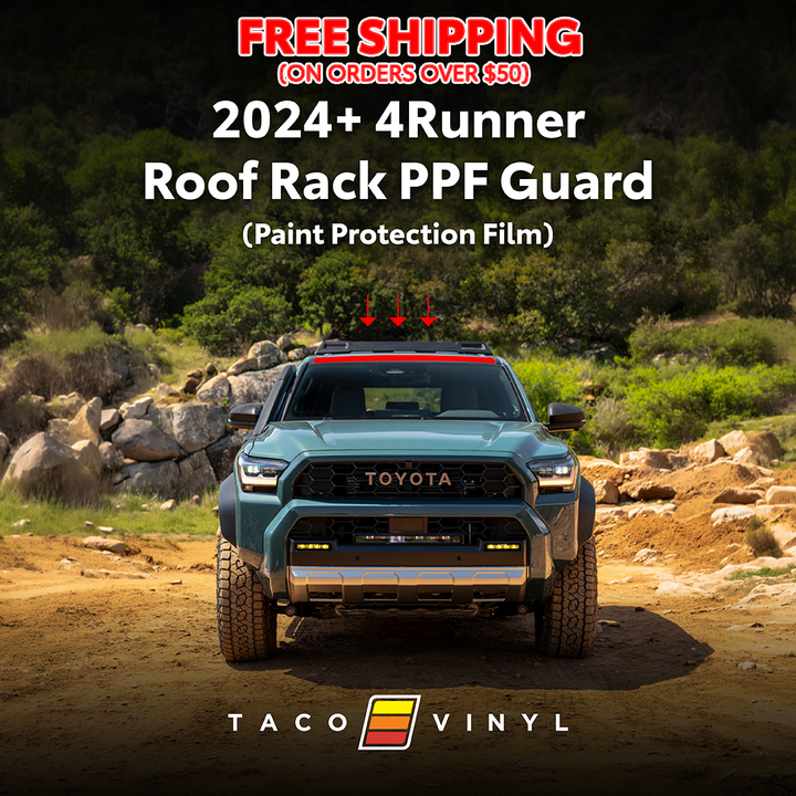 2025+ 4Runner PPF Roof Rack Guard