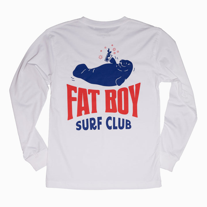 Long Sleeve Mana-Tee - White