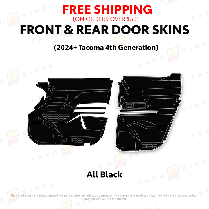 2024+ Tacoma Door Skins