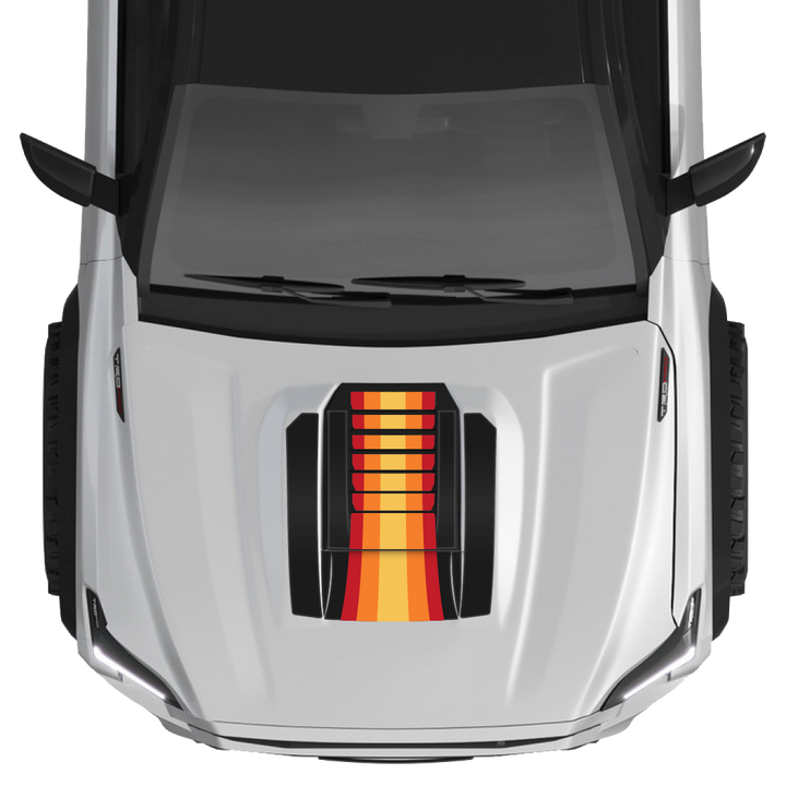 2024+ Tacoma Fury Hood Scoop Stamp (W/ No Fangs)
