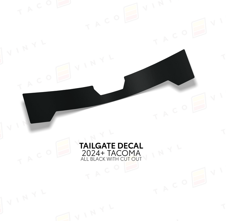 2024+ Tacoma Tailgate Topo Decal