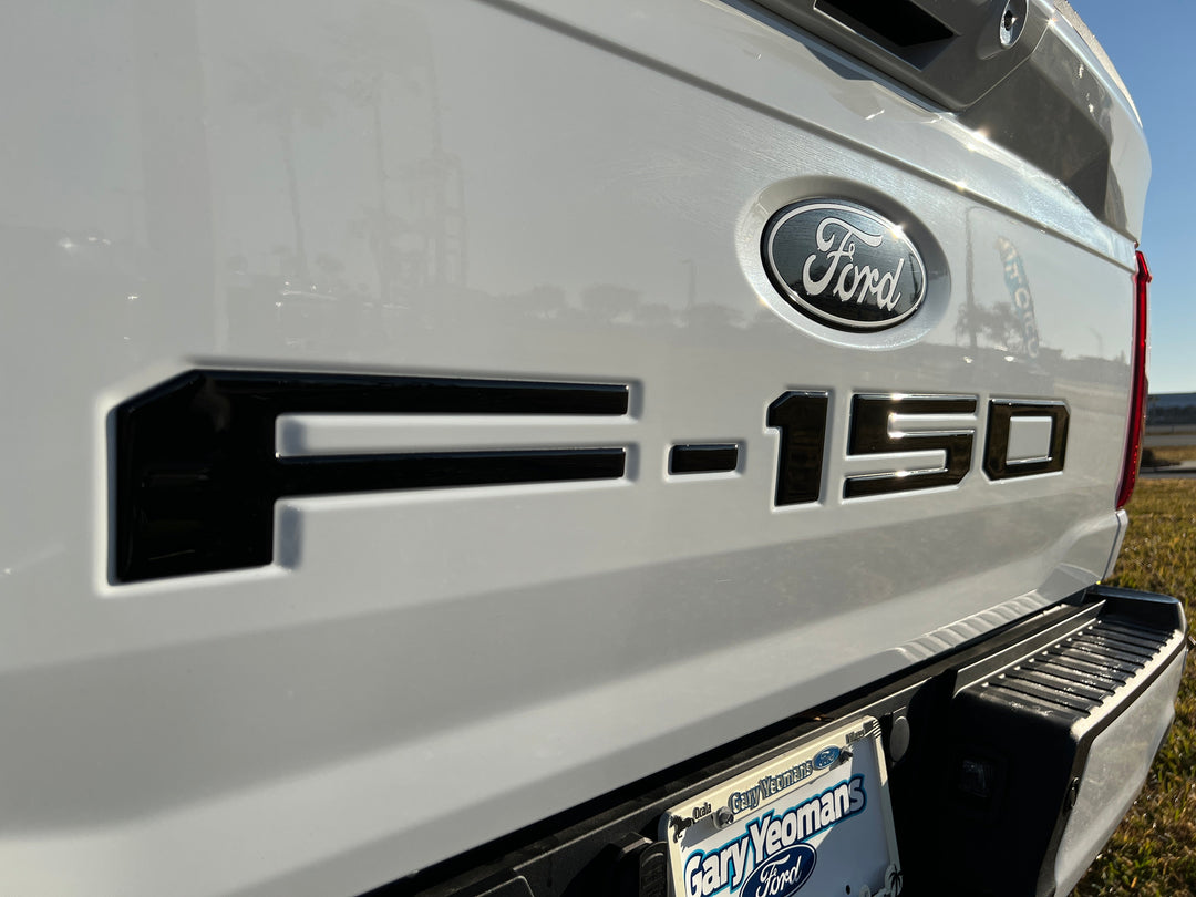 Tailgate Letter Inserts Fits 2021-2025 Ford F-150