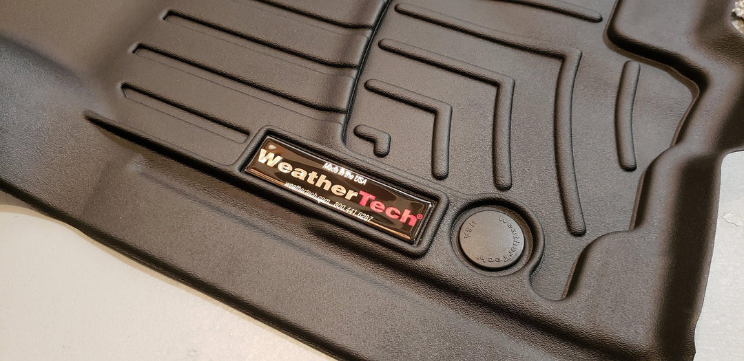 PAIR Domed Acura Emblem Inserts for Weathertech Floor Mats