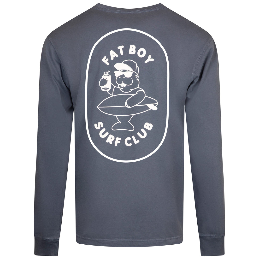 Hose Water Long Sleeve Tee - Saltwater Blue