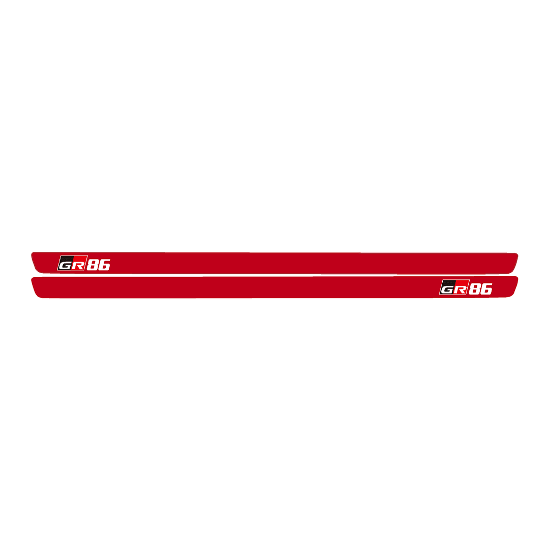 3D Carbon Door Sill Overlay Part 1 (Lower) - 2022+ BRZ / GR86