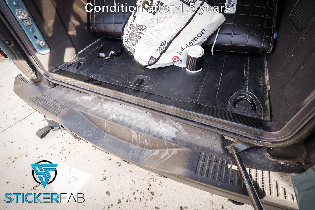 3D Carbon Trunk Trim Overlay / Protector - 2021+ Bronco