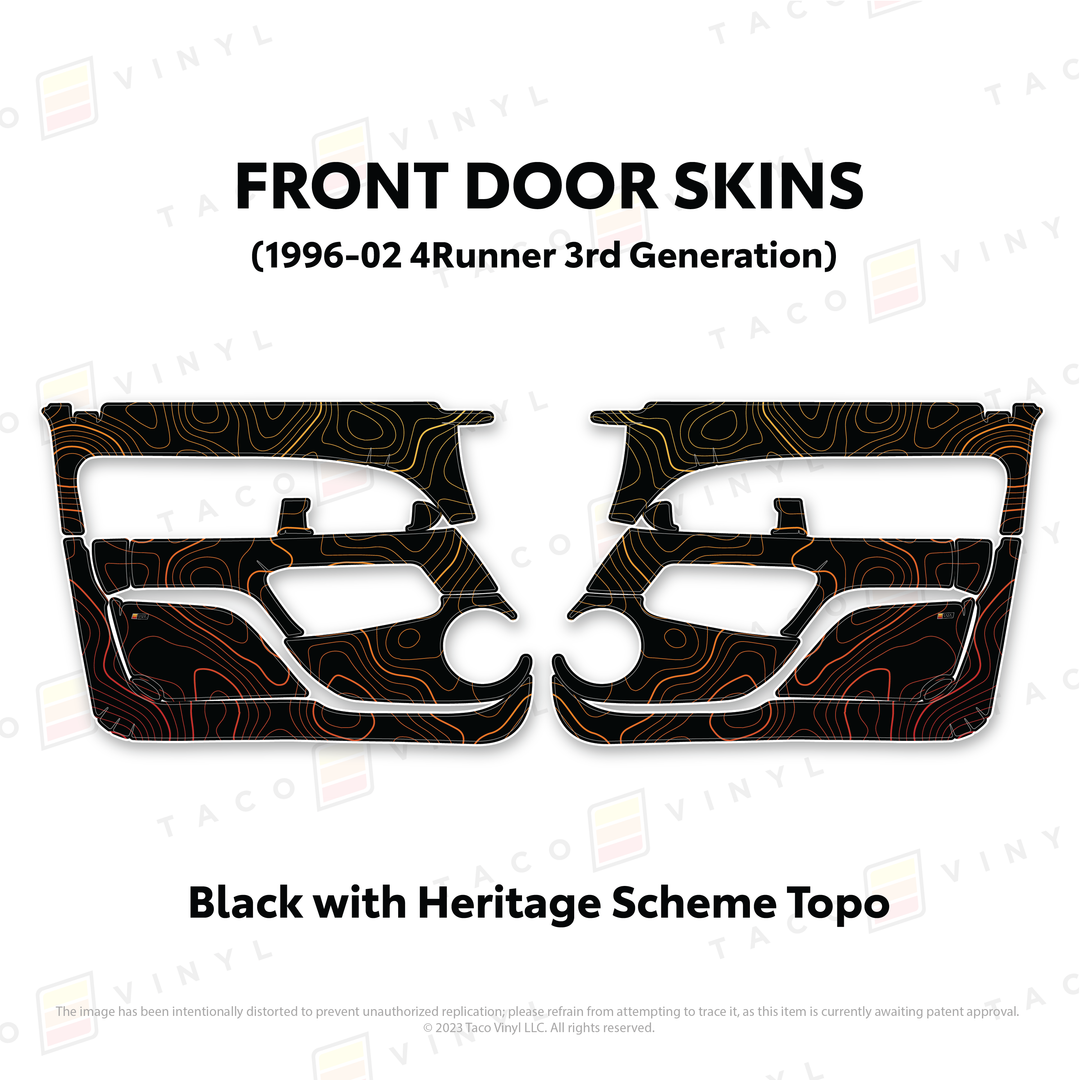 1996-2002 4Runner Door Skins