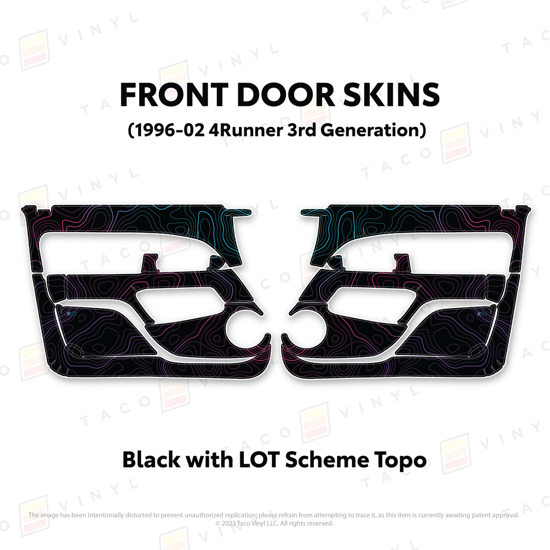 1996-2002 4Runner Door Skins